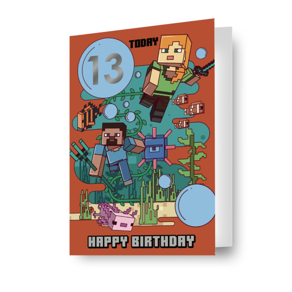 Age Sticker Birthday Card Official Product