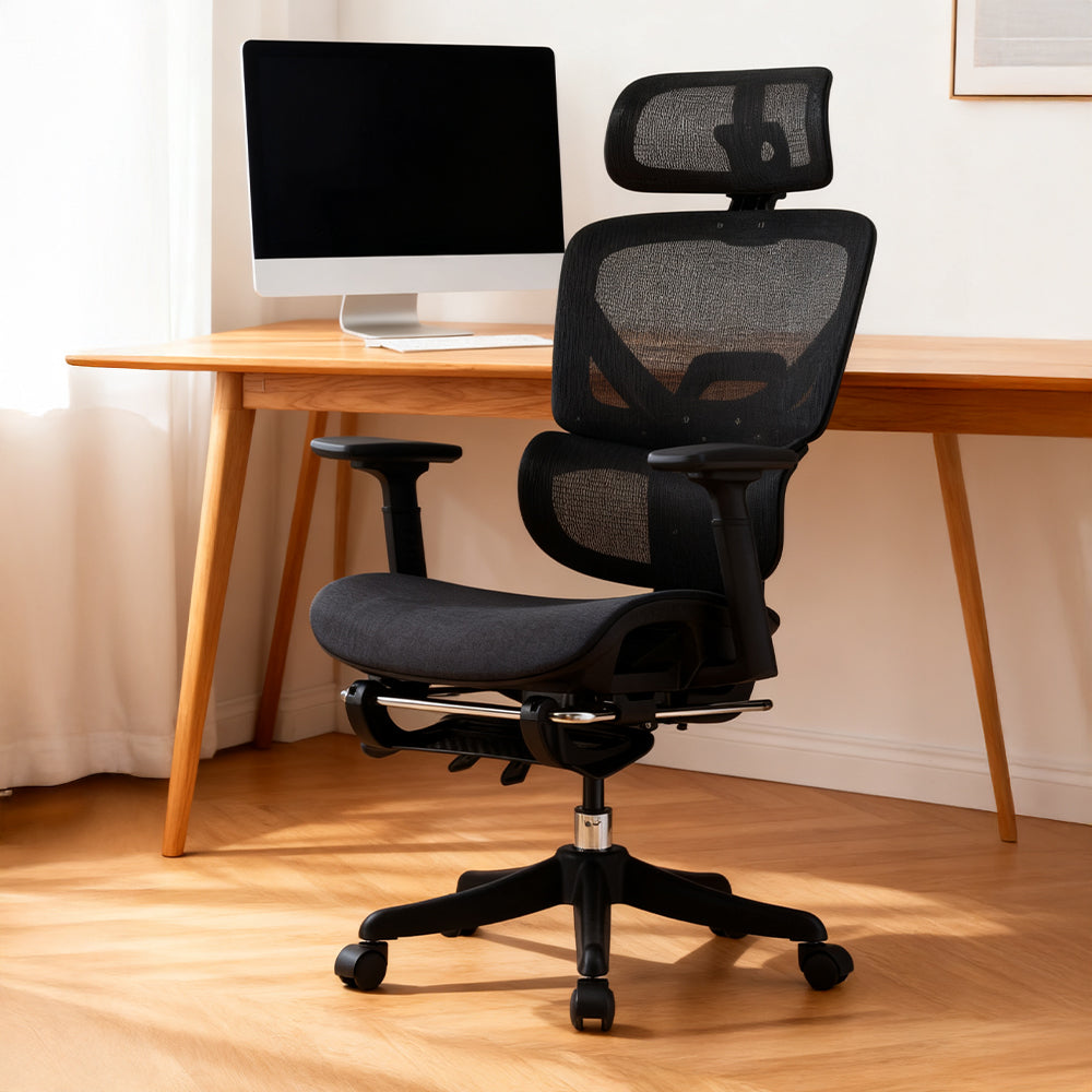 Height Adjustable Swivel Office Chair With Casters