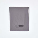 Egyptian Cotton Duvet Cover With Pillowcase, 200 Tc | King | Dark Grey