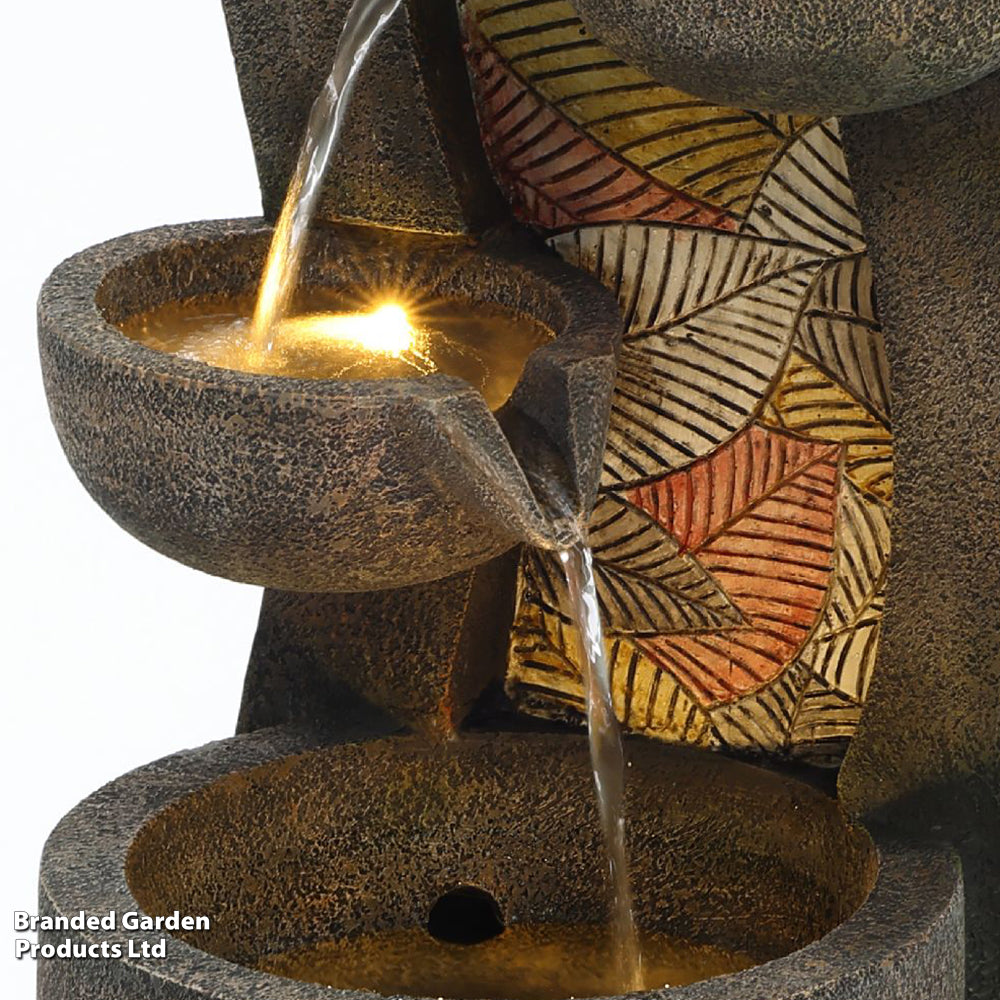 Serenity Tiered Autumn Falls Water Feature