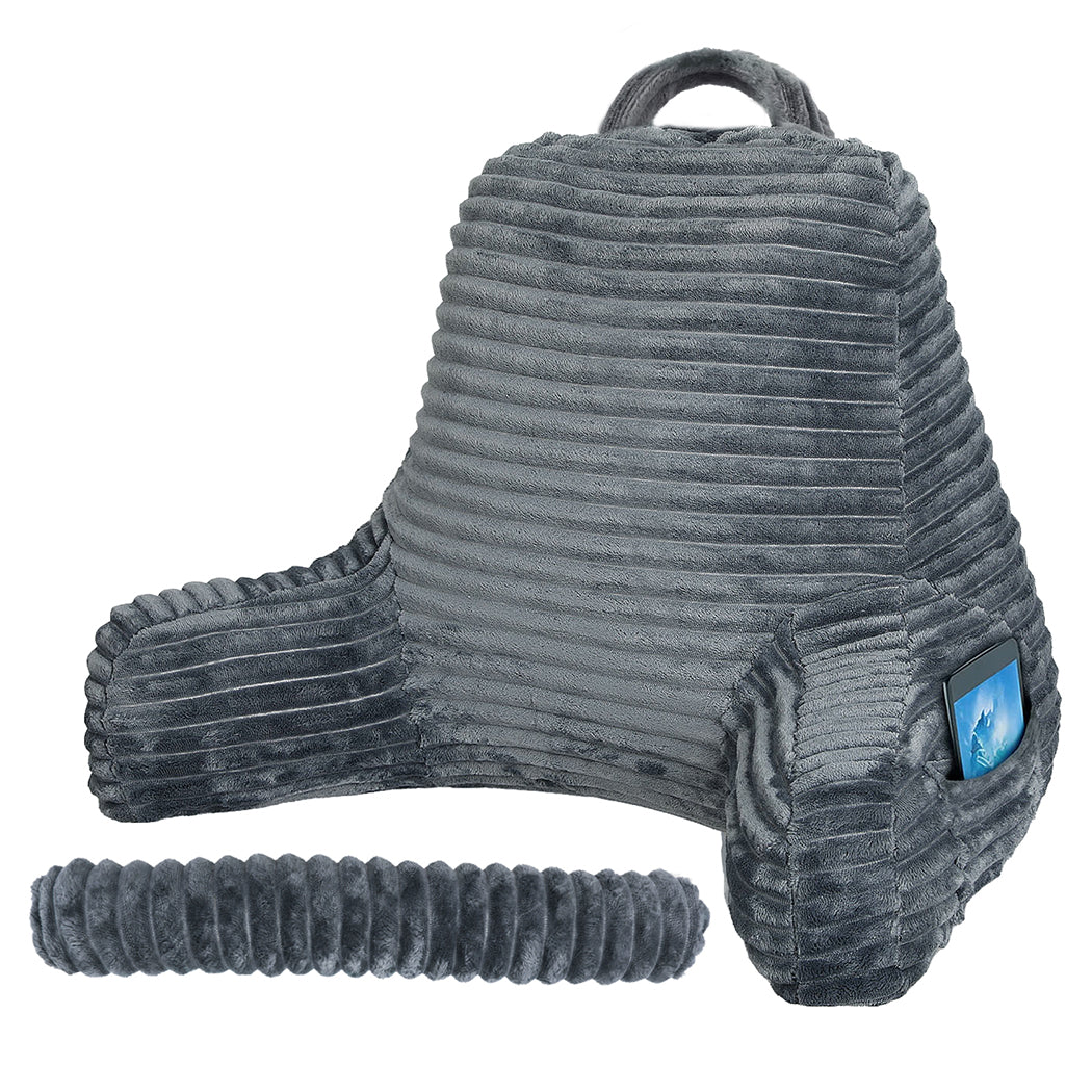 Lavio Backrest Reading Pillow Lumbar Support Arm Seat Cushion Machine Washable