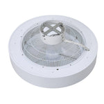 55cm 5 Blade Acrylic Led Ceiling Fan Light With Ir Remote Adjustable Speed Modern Quiet Fan