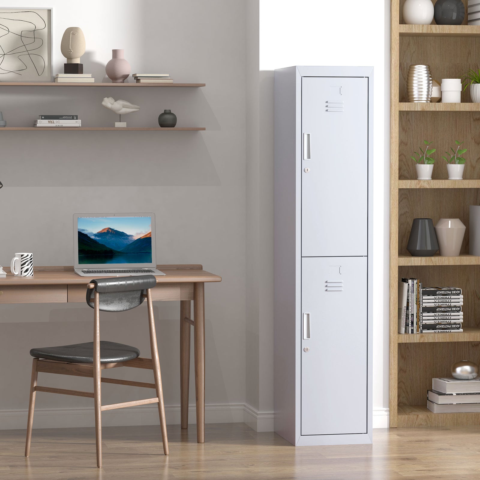 1.8m Locker Office Cabinet Storage Cold Rolled Steel