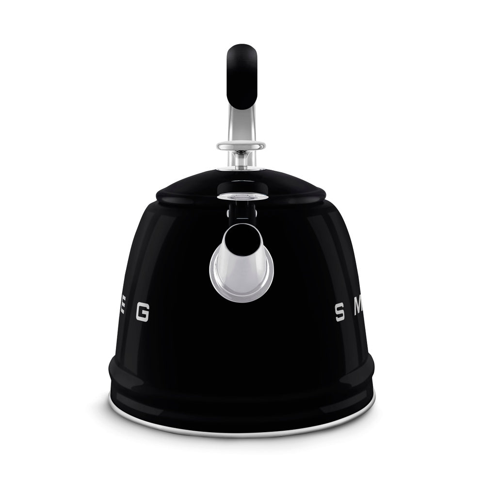 Wkf01 Retro Stovetop Whistling Kettle | Black