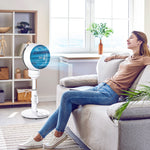 9 Inch Height Adjustable Air Circulator Fan With 9 Setting | One Size | Black
