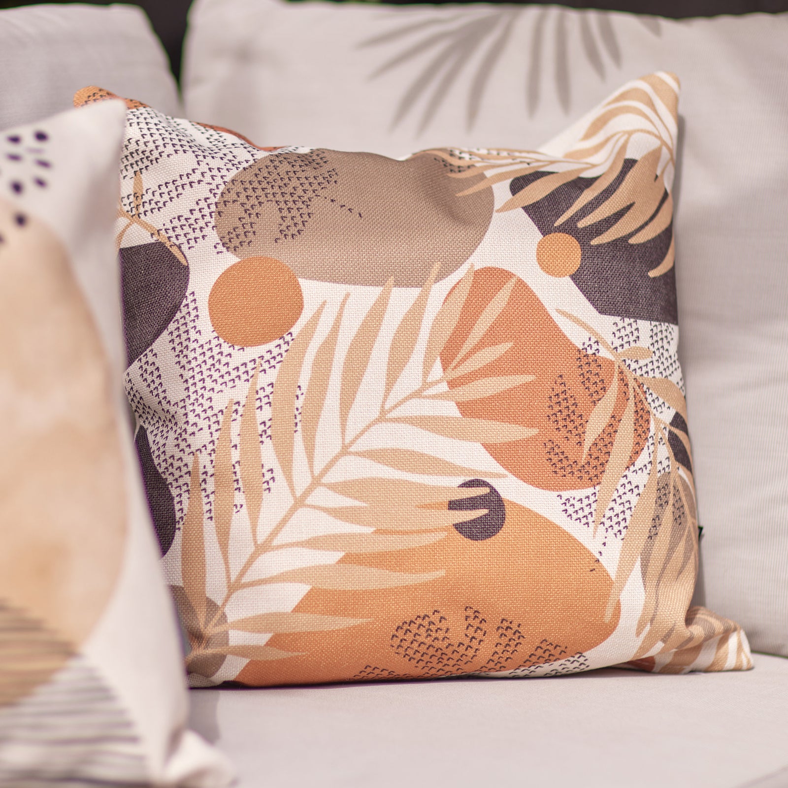Muted Pebble Kyoto Cushion Set Of 2