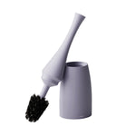 Toilet Brush & Holder, Soft-finish Coating, Saku Collection | Lavender