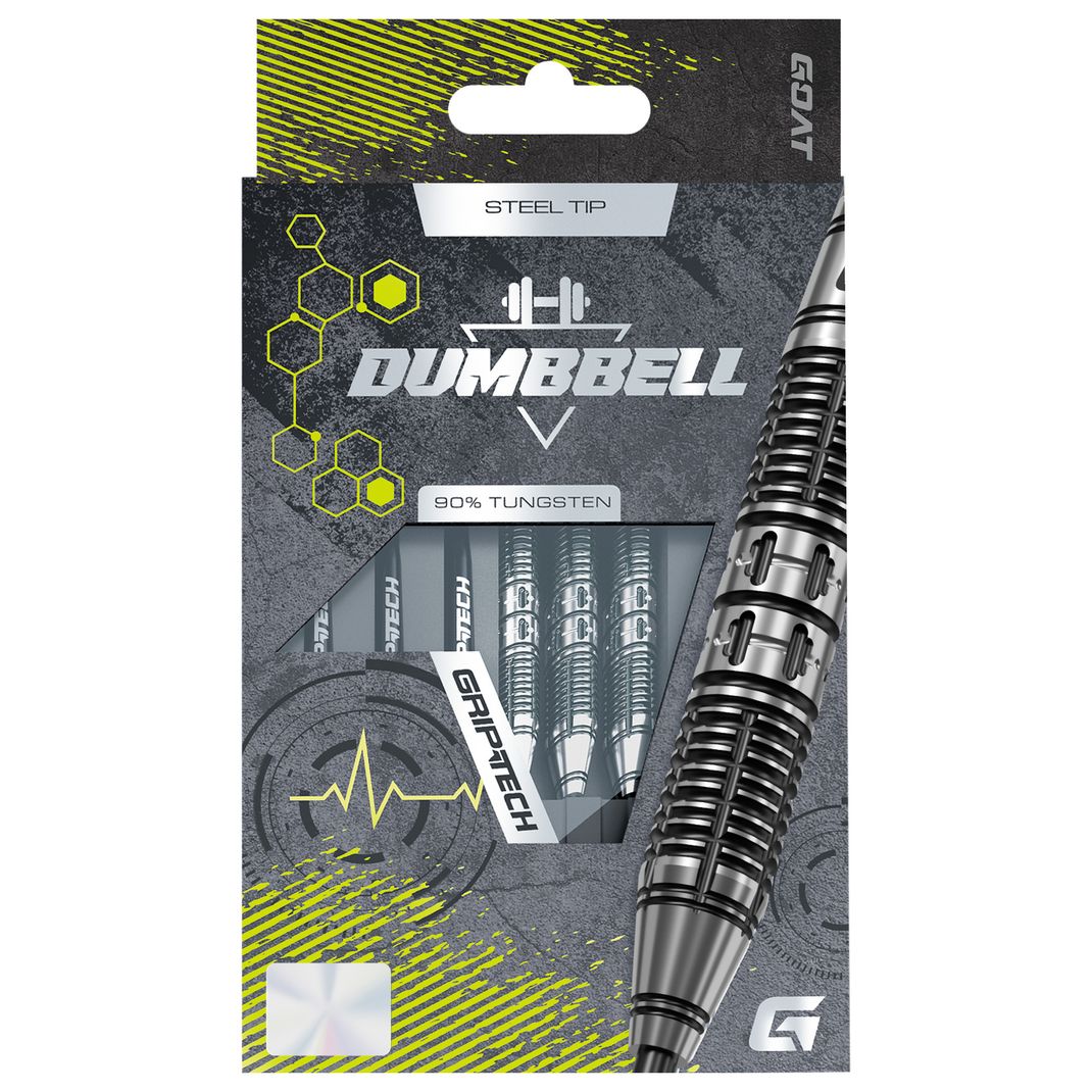 Dumbbell 90% Tungsten Steel Tip | 30g | Silver