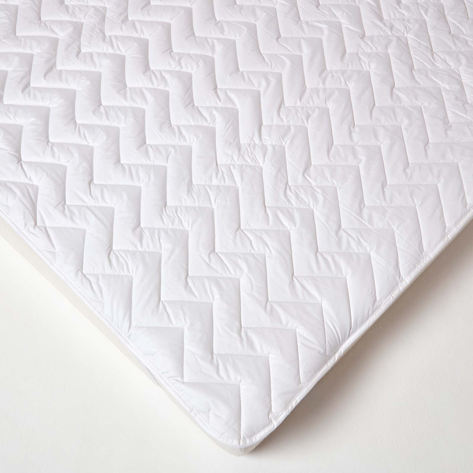 Cotton Deep Quilted Super King Size Mattress Topper