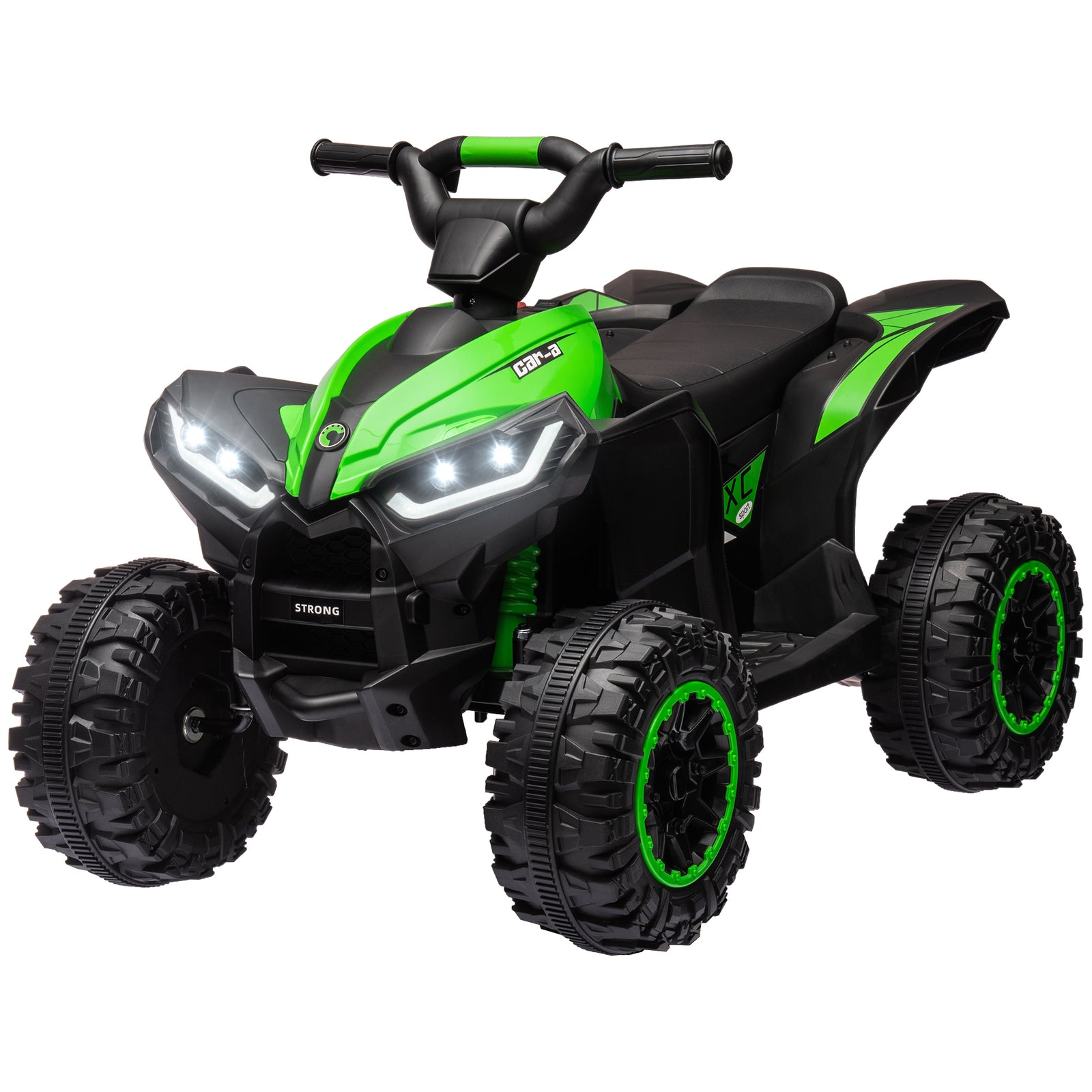 12v Electric Quad Bikes For Kids Ride On Car Atv Toy For 3-5 Years | Green