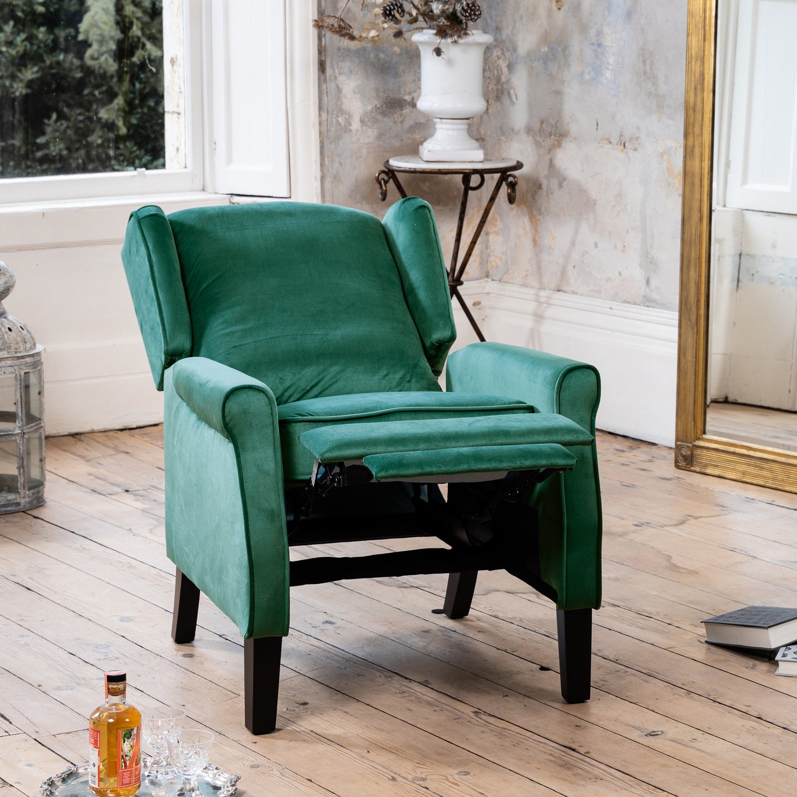 Barksdale Recliner Armchair | Green