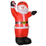 8ft Inflatable Christmas Santa Claus Air Blown Decoration