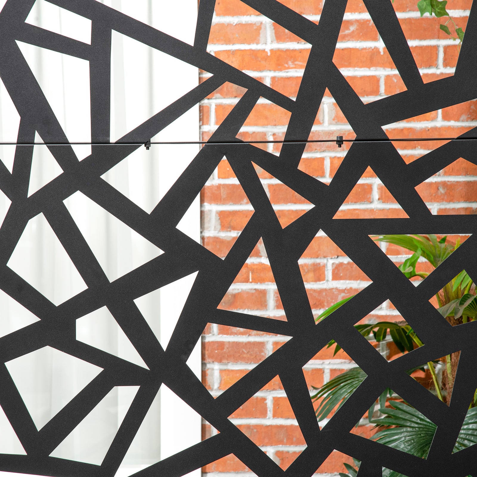 Metal Garden Partition Screen Outdoor Divider