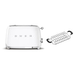 Tsf01 2 Slice Toaster With Bun Warmer Set | White