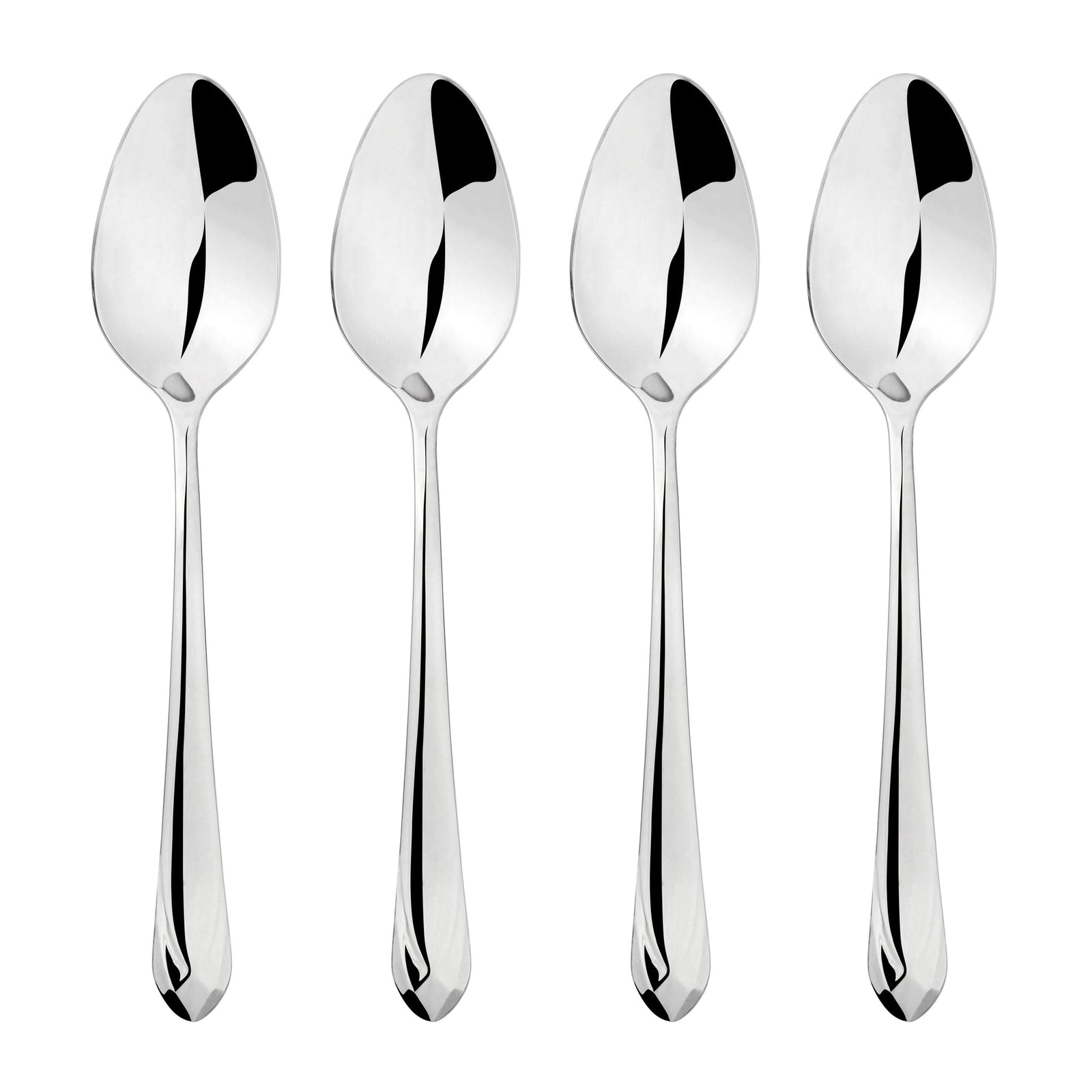 Cutlery 18/8 Stainless Steel Spoon 4pc Set Versailles | Set-of-4 | Silver