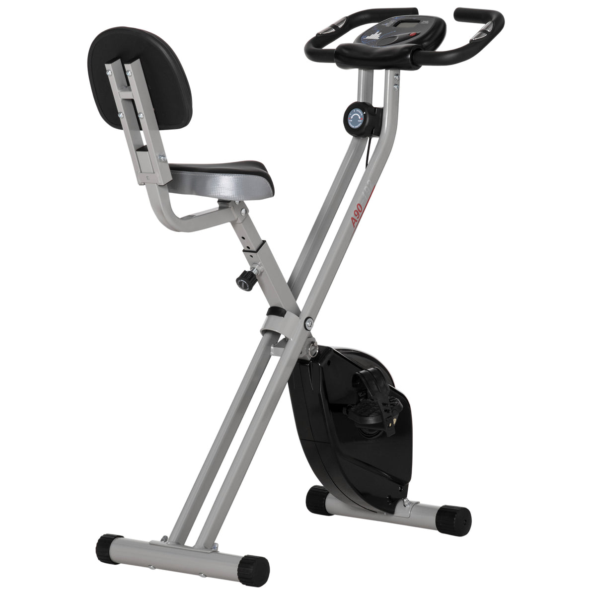 Magnetic Resistance Exercise Bike Foldable | Grey