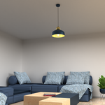 Harald Pendant Lamp 1xe27 A Stylish Hand Made 30cm Lamp | Navy Blue