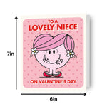 Lovely Niece' Valentine's Day Card Official Product