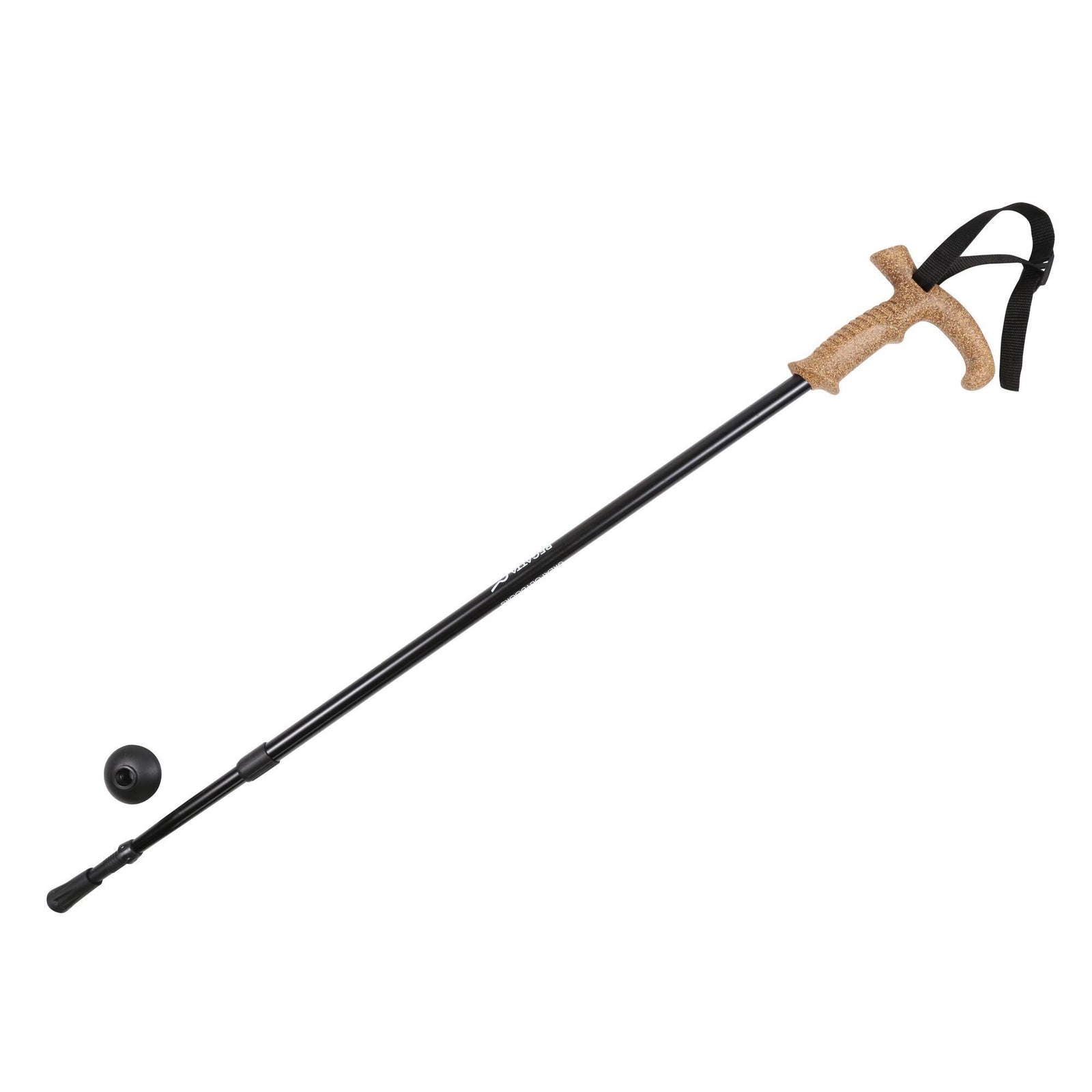 Telescopic Trekking Pole | One Size | Black