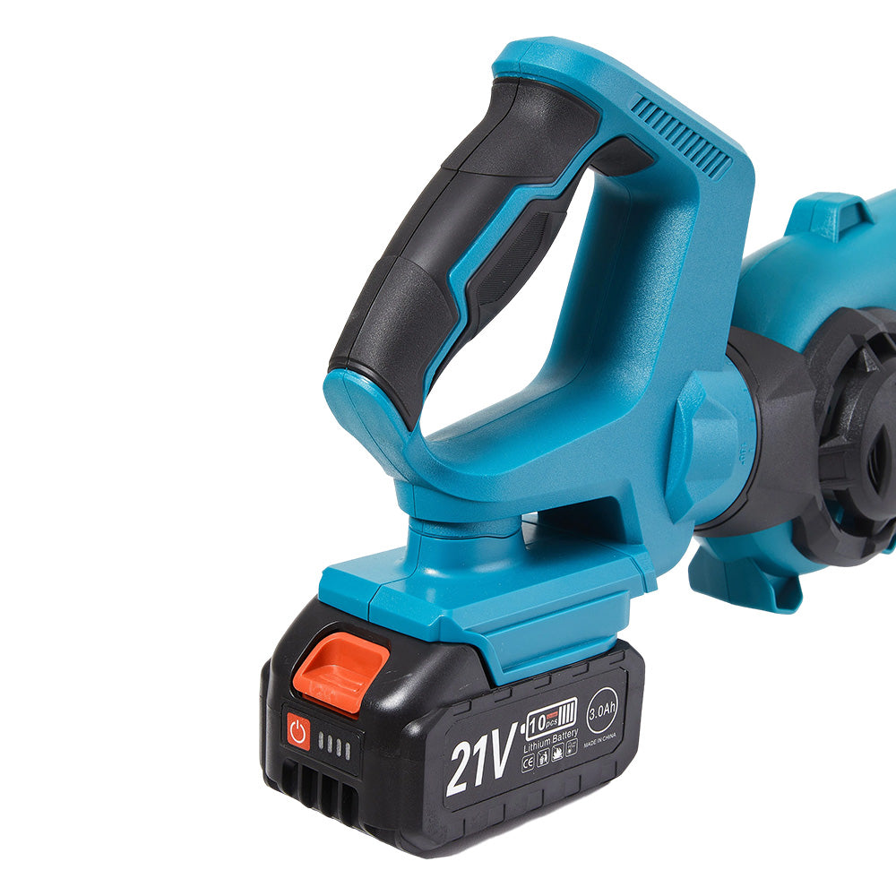 Cordless Handheld Leaf Blower With 2 Batteries And Charger