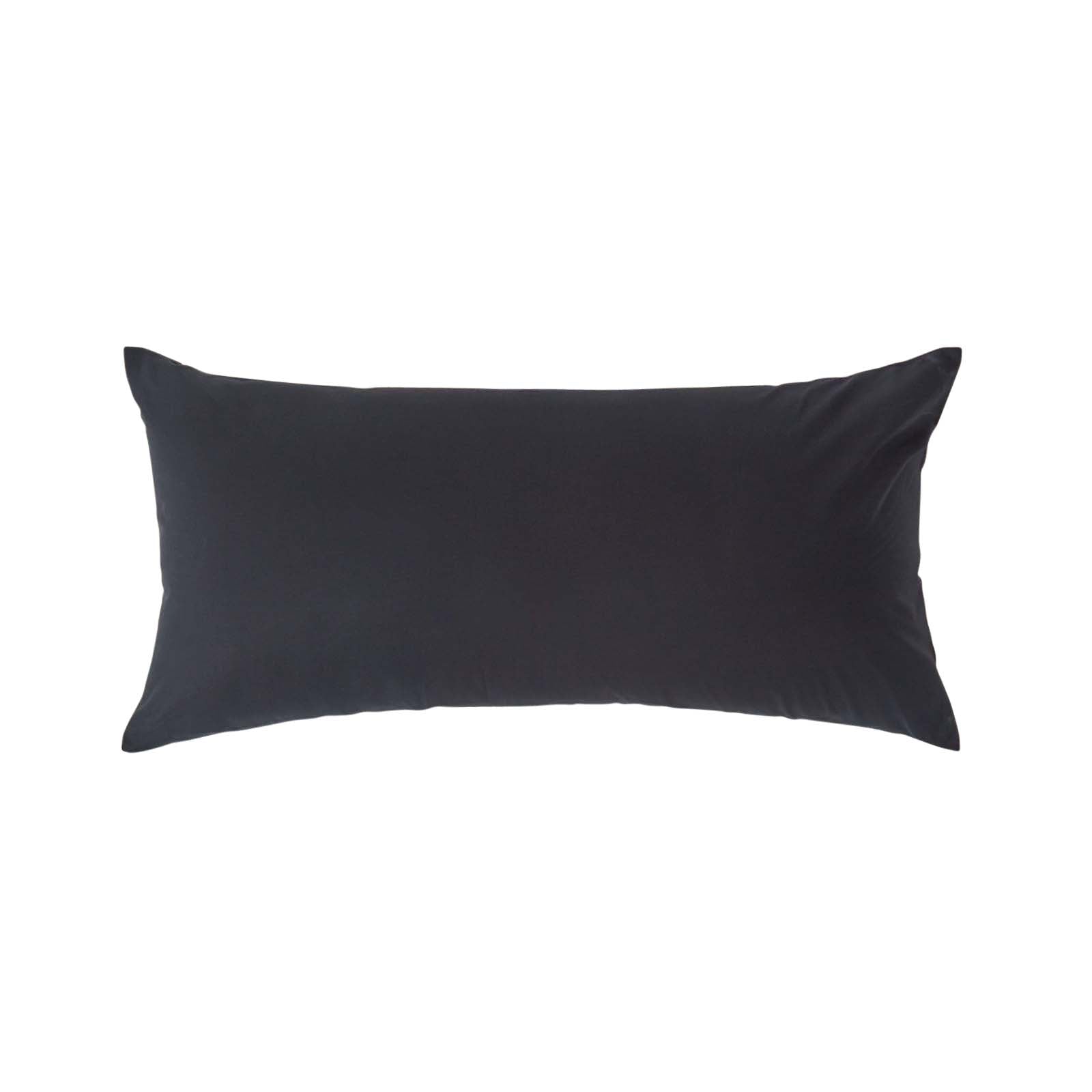Continental Egyptian Cotton Pillowcase 200 Tc | 40 x 80cm | Black