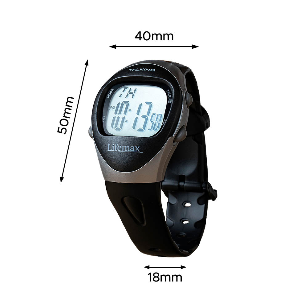 Talking Digital Watch - Large Display And 4 Alarms
