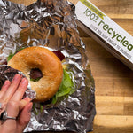 100% Recycled Aluminium Foil - 30cm X 10m | Set of 4 | Silver