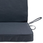 Stone High Back Cushion Set Of 2 | Charcoal