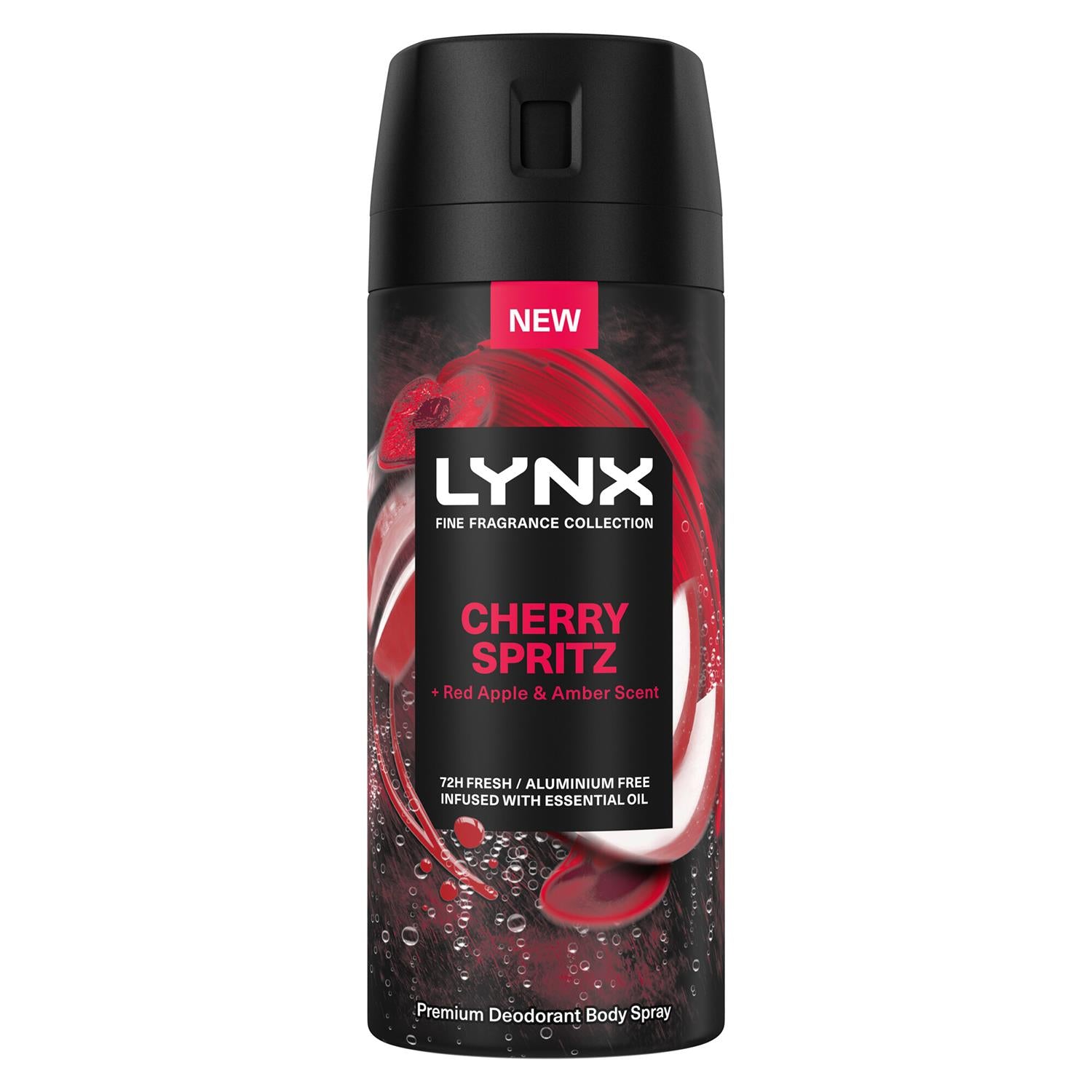 Men Deodorant Body Spray Cherry Spritz With 72h Freshness, 150ml | Set-of-3