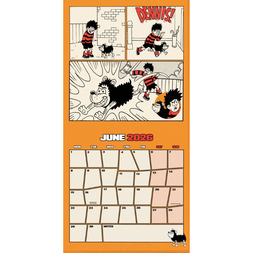 Classic 2026 Square Calendar Official Product