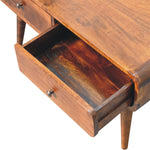 Solid Wood Sonata Chestnut Coffee Table