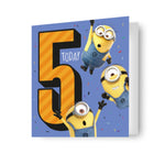 Age 5 Birthday Card Official Product