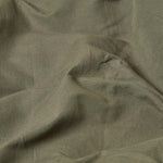 Luxury Linen Deep Fitted Sheet | Super King | Khaki Green