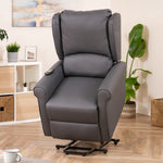Corcoran Electric Riser Recliner With Massage And Heat | Grey
