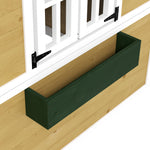 Wooden Playhouse With Doors, Windows, Plant Pots For Kids | Beige