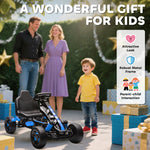 Pedal Go Kart With Automatic Clutch, For Ages 3-6 Years | Blue