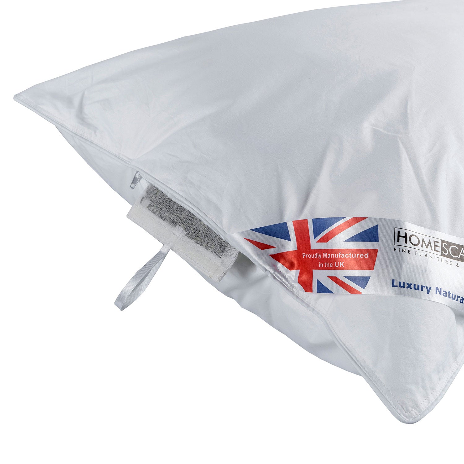 Goose Feather & Down Camomile Pillow With Dried Camomile Insert Extra Fill