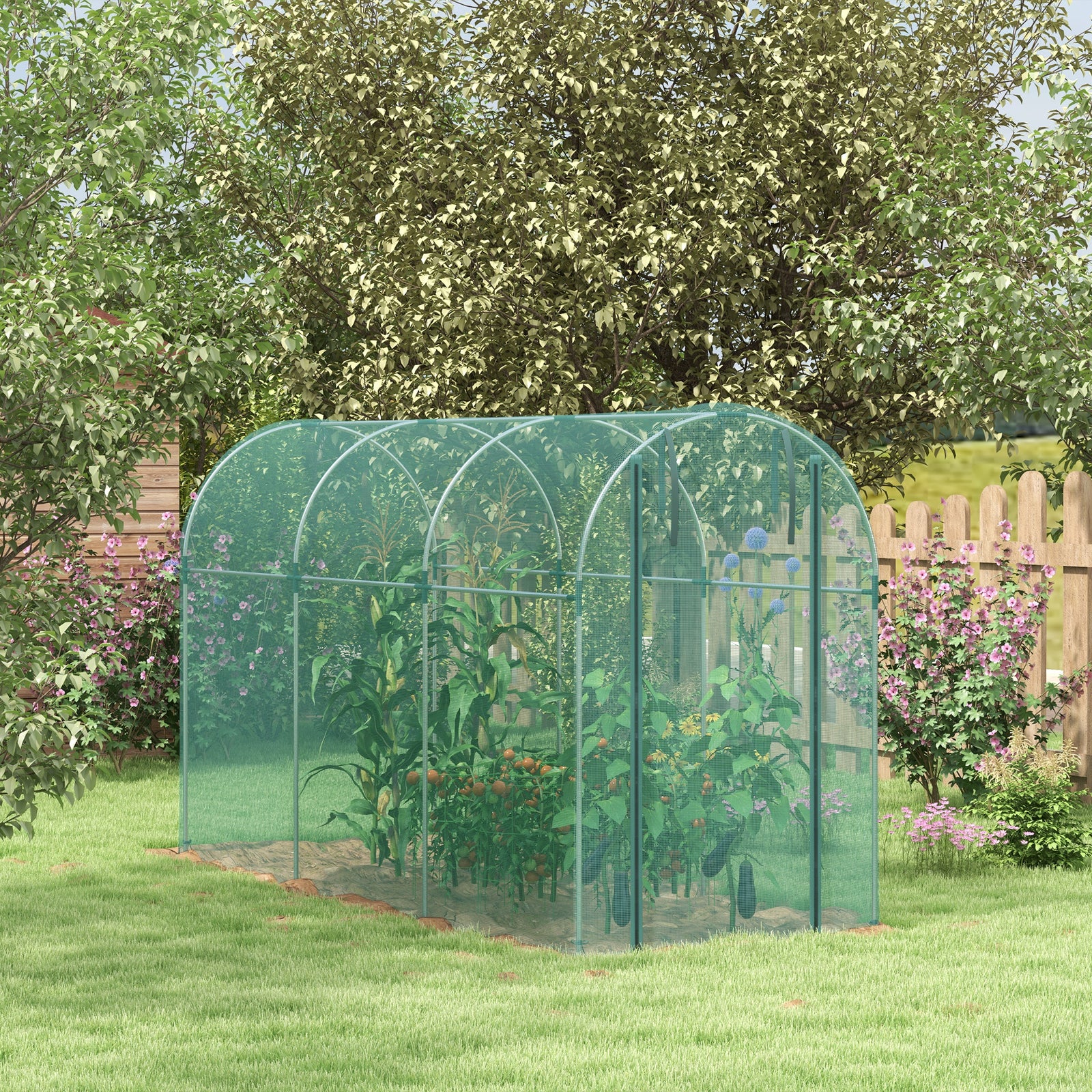 Fruit Cage Netting, Protection Tent | Large | Green