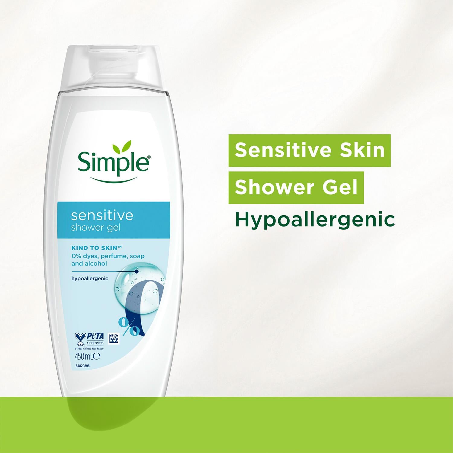Sensitive Shower Gel 450ml Multipack | Set of 24