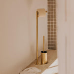 Paper Holder With Toilet Brush, Matt Black, Architect S+ Collection