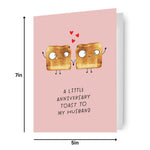 Husband Anniversary Card Official Product