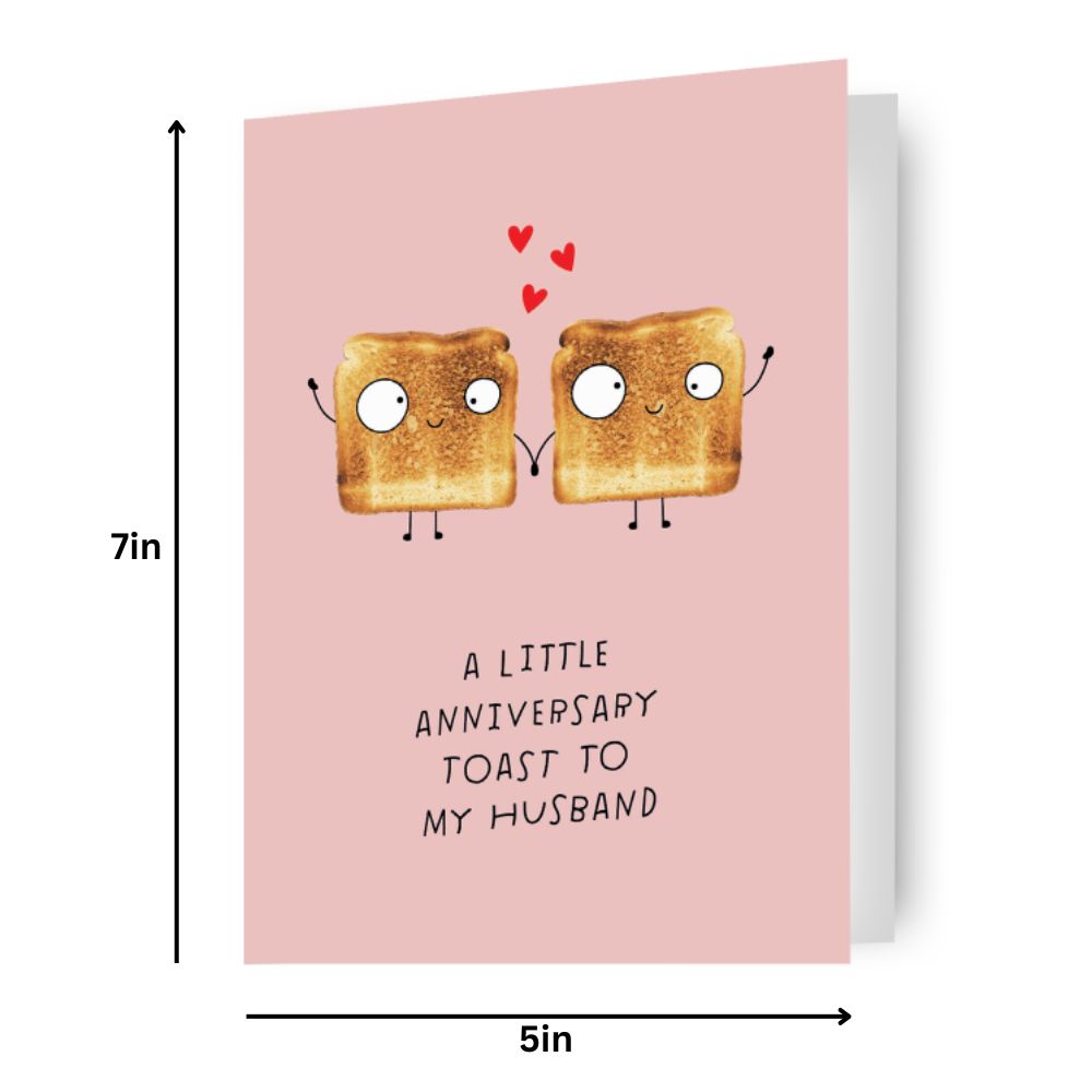Husband Anniversary Card Official Product