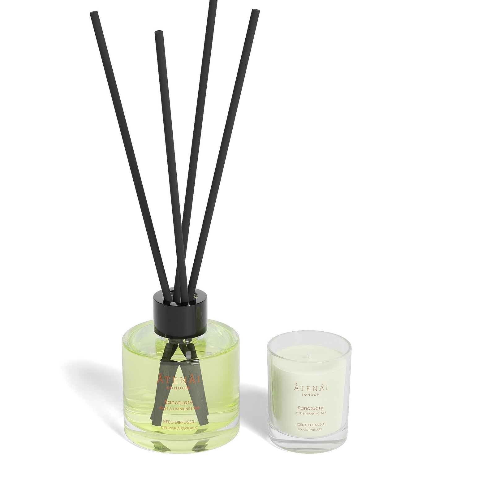 Sanctuary Candle & Reed Diffuser Gift Set