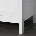 Freestanding Tallboy Storage Unit W/ Drawer Single Door