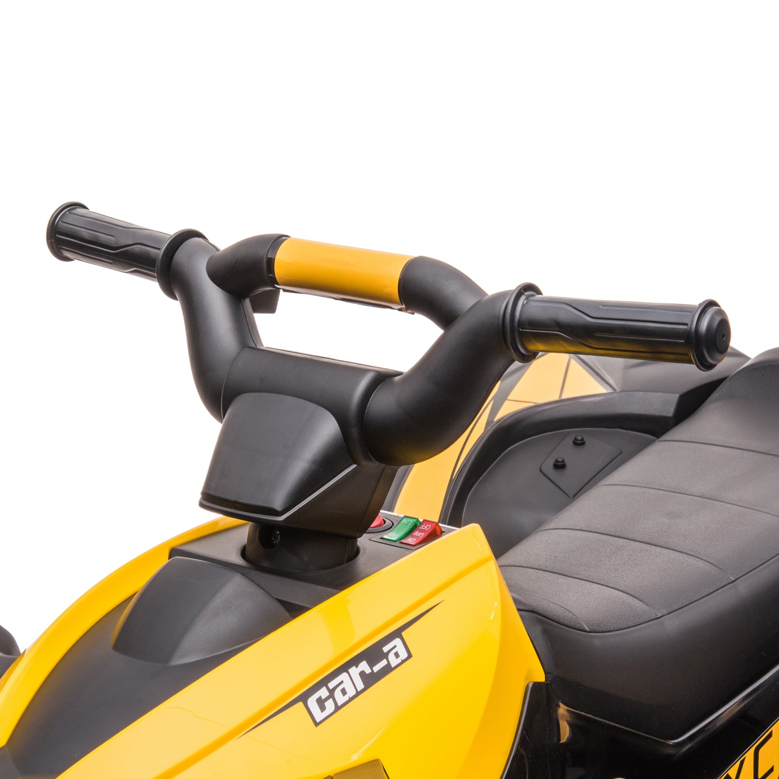 12v Electric Quad Bikes For Kids Ride On Car Atv Toy For 3-5 Years | Yellow