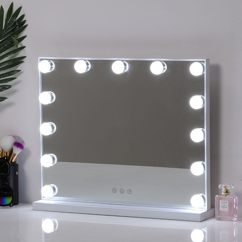 Touch Screen Control Tabletop Cosmetic Mirror For Bedroom