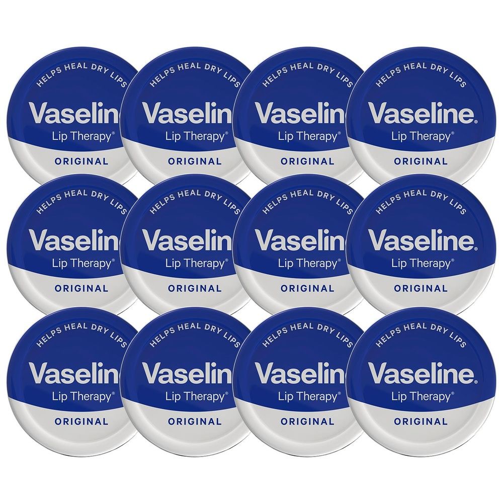 Lip Therapy Petroleum Jelly, Original 20gm Hydrating Lip Balm | Set-of-12