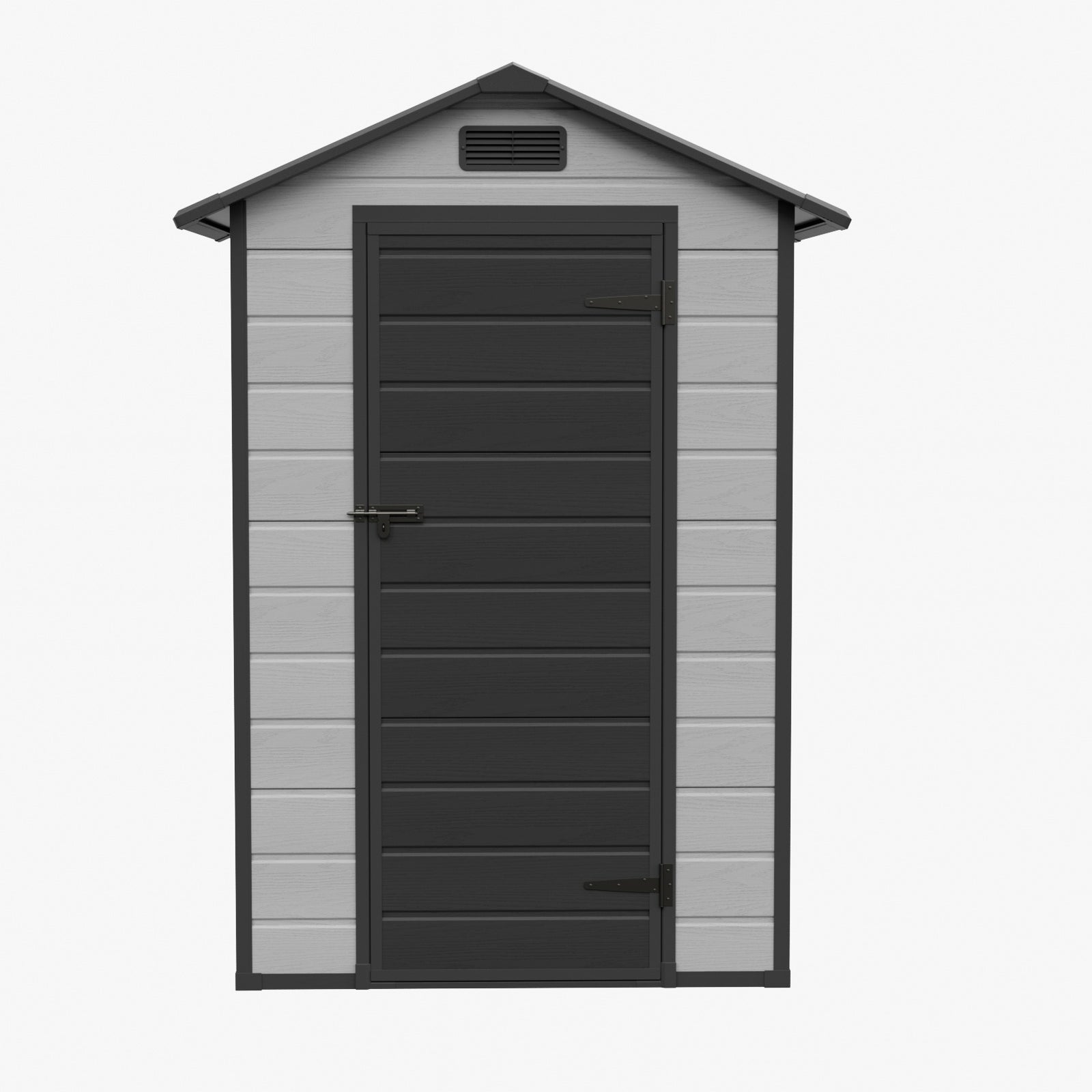 Breeins 4.4 X 3.4ft Garden Plastic Storage Shed With Lockable Hinge Door