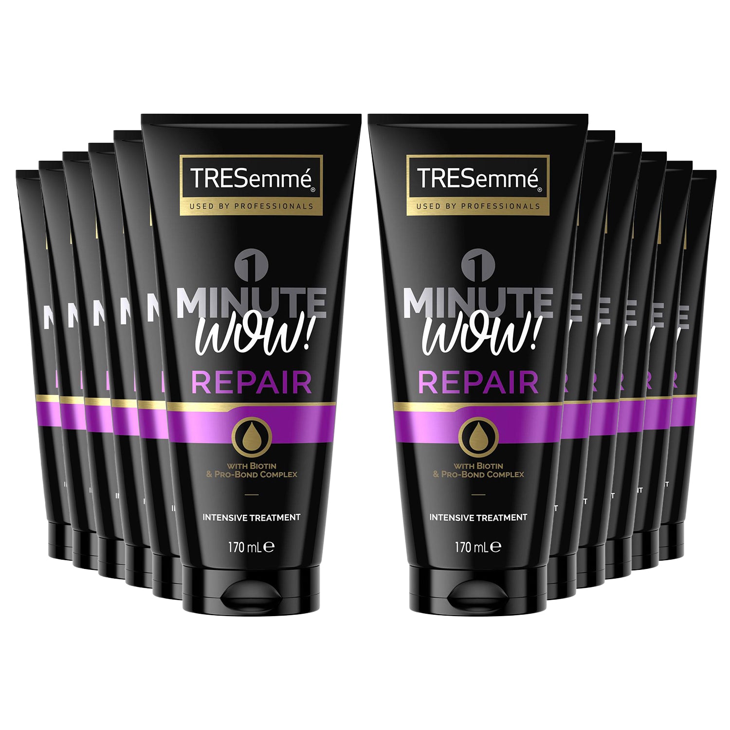1 Minute Wow Repair Intensive Hair Treatment With Biotin, 12x Of 170ml