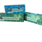 Compostable Resealable Zip Lock Bags Large  2.5 Litre X 2 And 0.5 Litre
